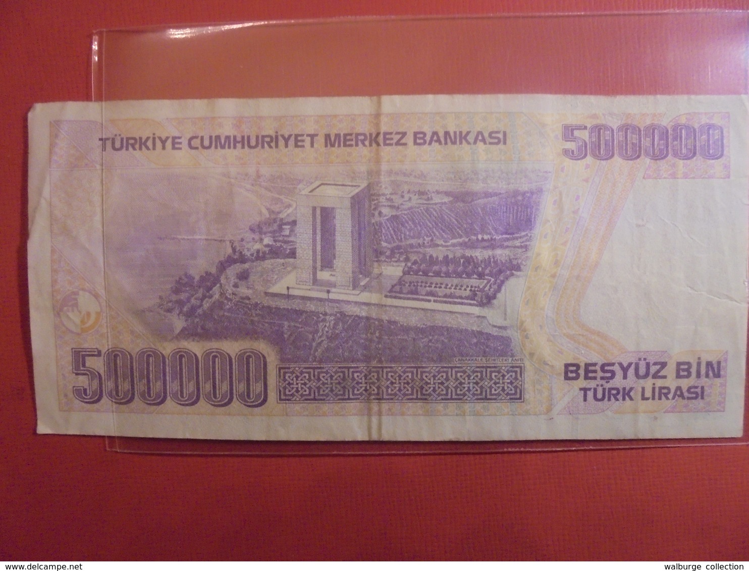 TURQUIE 500.000 LIRASI 1998 CIRCULER - Turquie