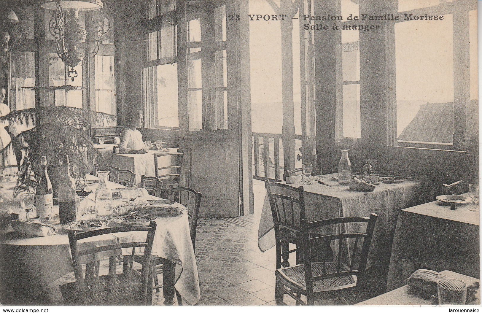 76 - YPORT - Pension De Famille Morisse Salle à Manger - Yport