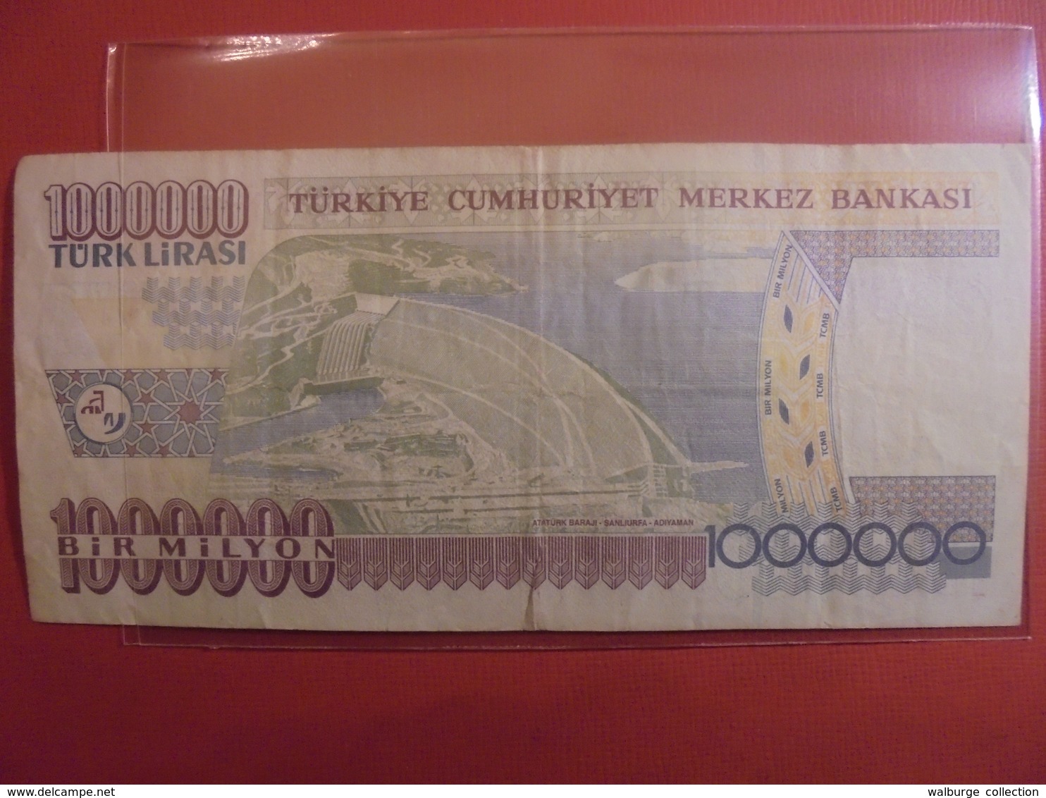 TURQUIE 1000.000 LIRASI 2002 CIRCULER - Turkey