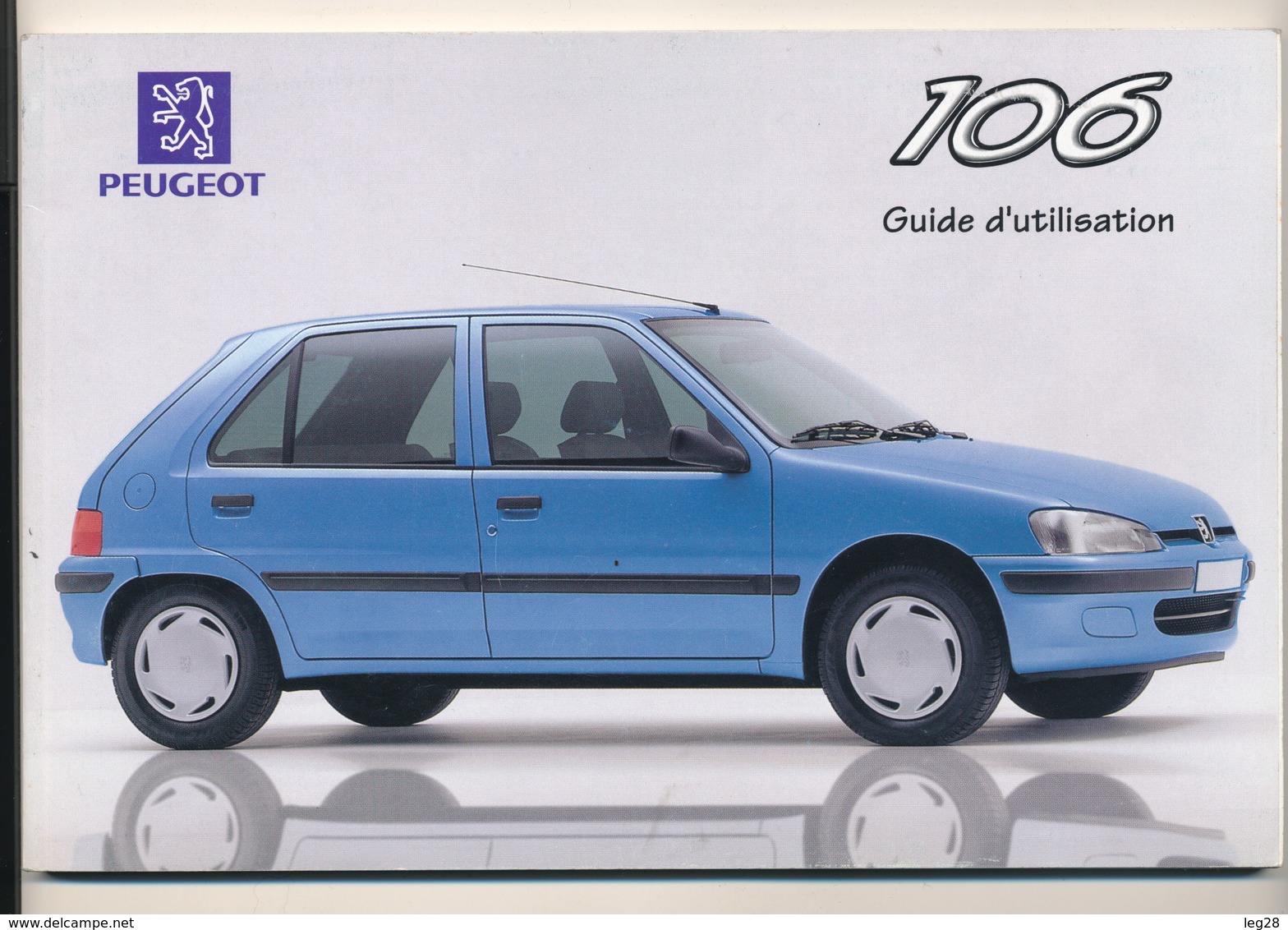 PEUGEOT 106  GUIDE D'UTILISATION - Auto