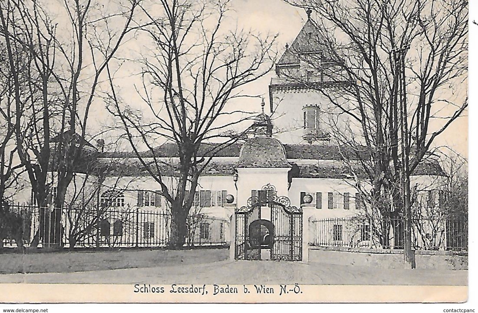 BADEN ( Autriche ) - Schloos Leesdorf - Baden Bei Wien