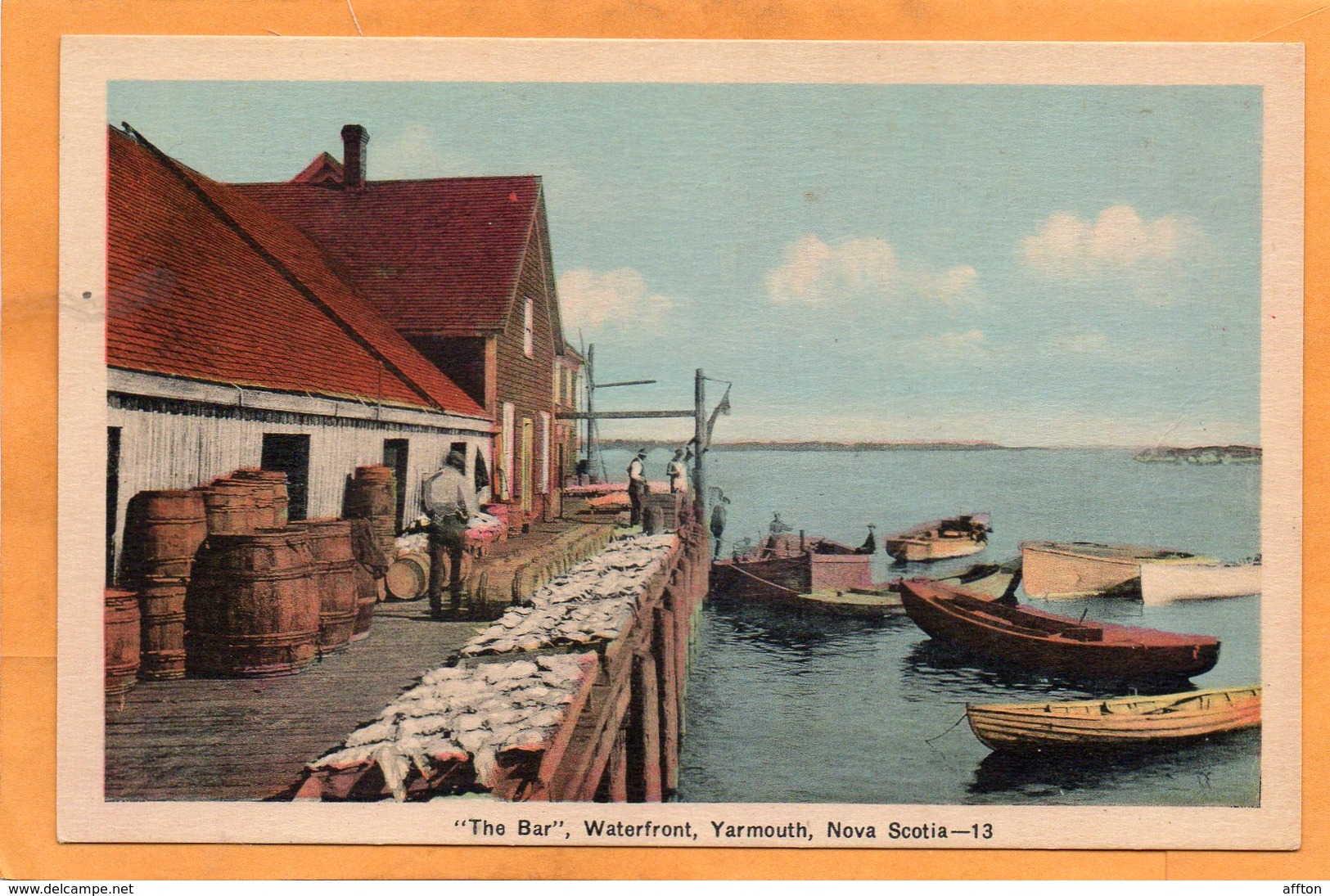 Yarmouth NS Canada 1940 Postcard - Yarmouth