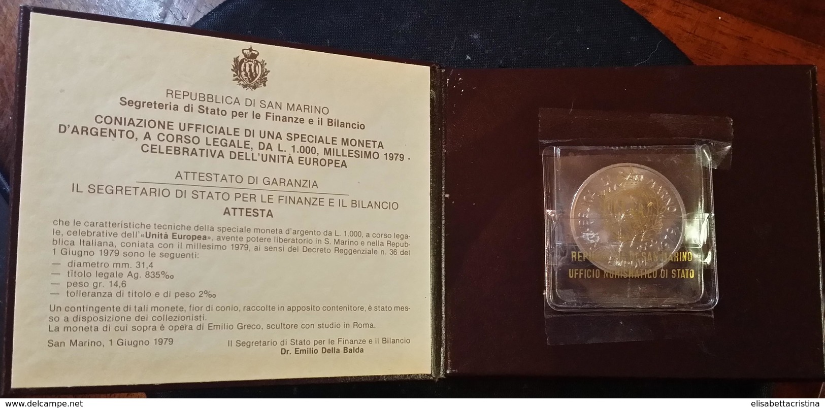 Coin 1000 Lire 1979 San Marino - San Marino