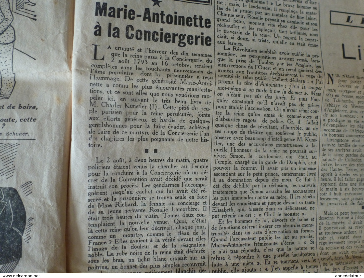 1938 RIC et RAC :Mammouth bon pour chiens;Château de Palaming;Suzanne Lenglen; Duel Floquet-Boulanger;Les Romanoff ;etc