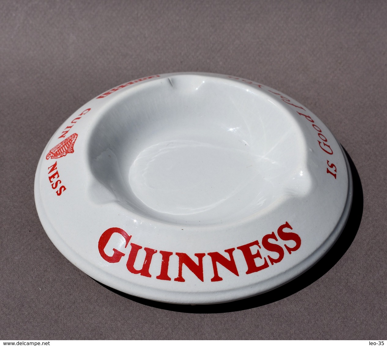 Cendrier En Faïence GUINNESS - Collection Objet Bistrot - Ashtrays