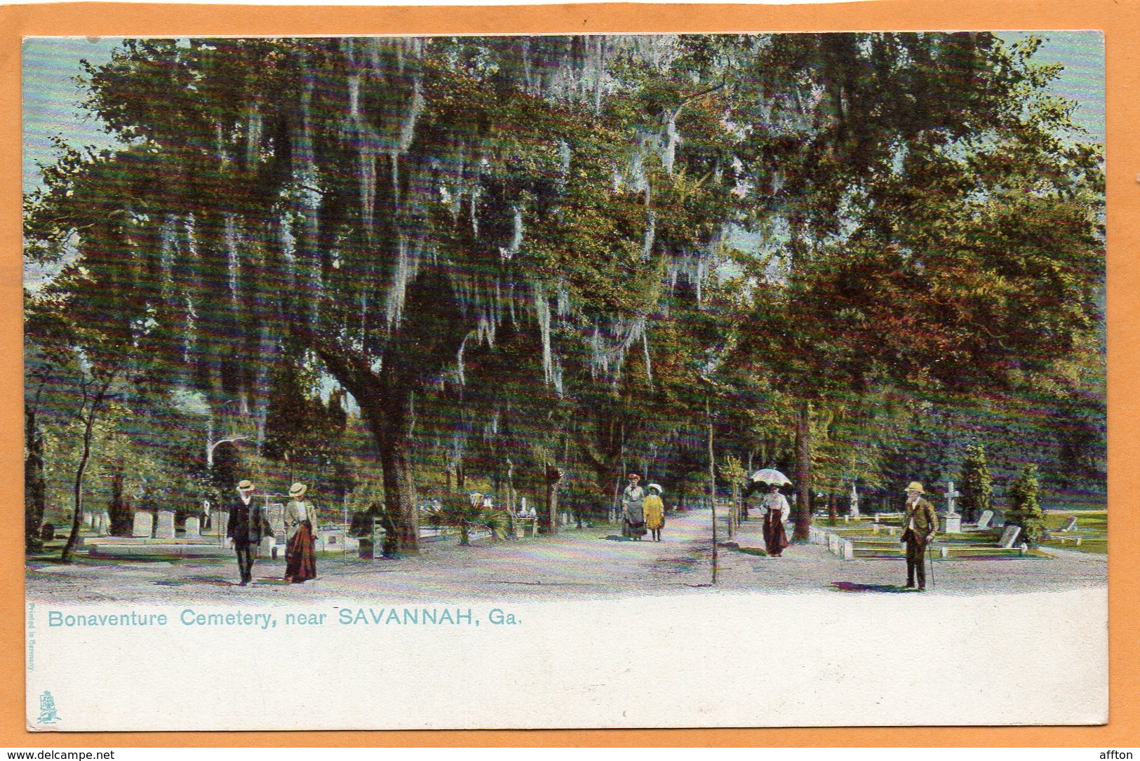 Savannah GA 1905 Postcard - Savannah