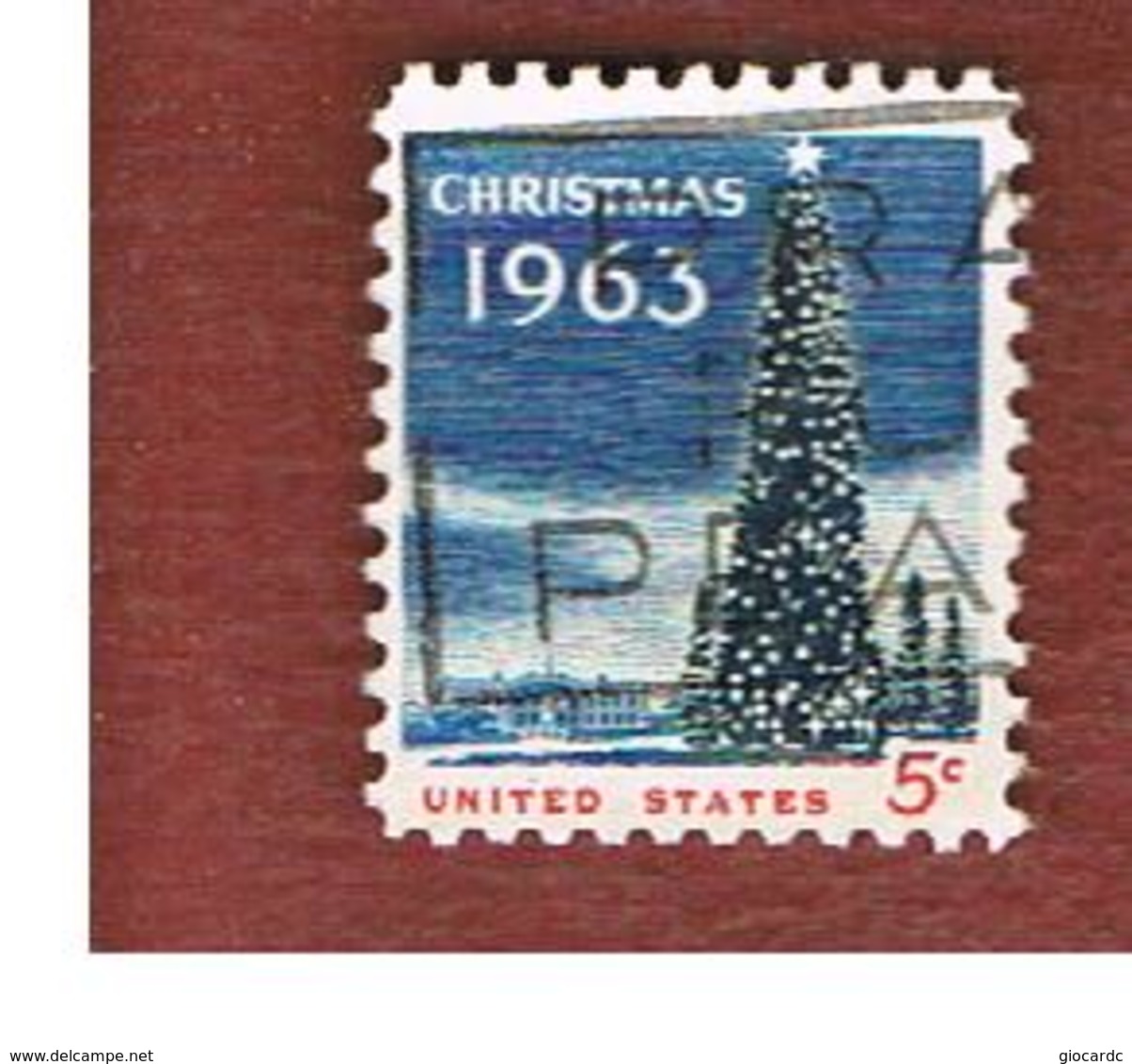 STATI UNITI (U.S.A.) - SG 1222 - 1963  CHRISTMAS      -  USED° - Usati