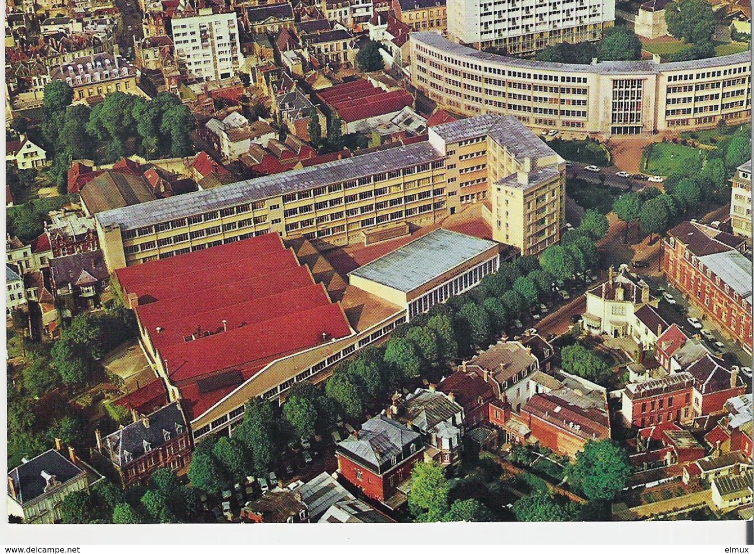 ARRAS. CP Collège Technique Boulevard Carnot Vue Aérienne - Arras