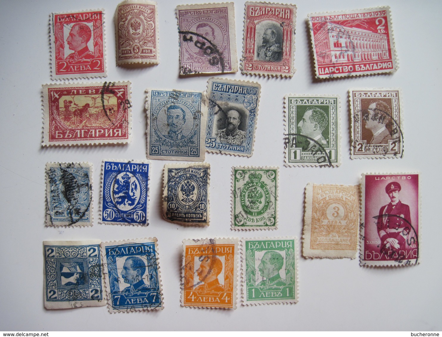 21 Timbres Anciens A Retrouver Pays De L'est - Autres - Europe