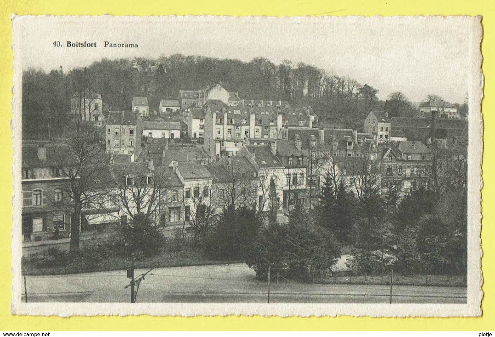 * Watermaal Bosvoorde - Boitsfort (Brussel - Bruxelles) * (P.B.L., Nr 40) Panorama, Vue Générale, Rare, Old, CPA - Watermael-Boitsfort - Watermaal-Bosvoorde