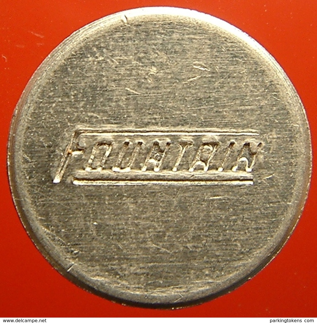 KB149-1 - FAUNTAIN TOKEN - Tilburg - A 19.5mm - Koffie Machine Penning - Coffee Machine Token - Professionnels/De Société