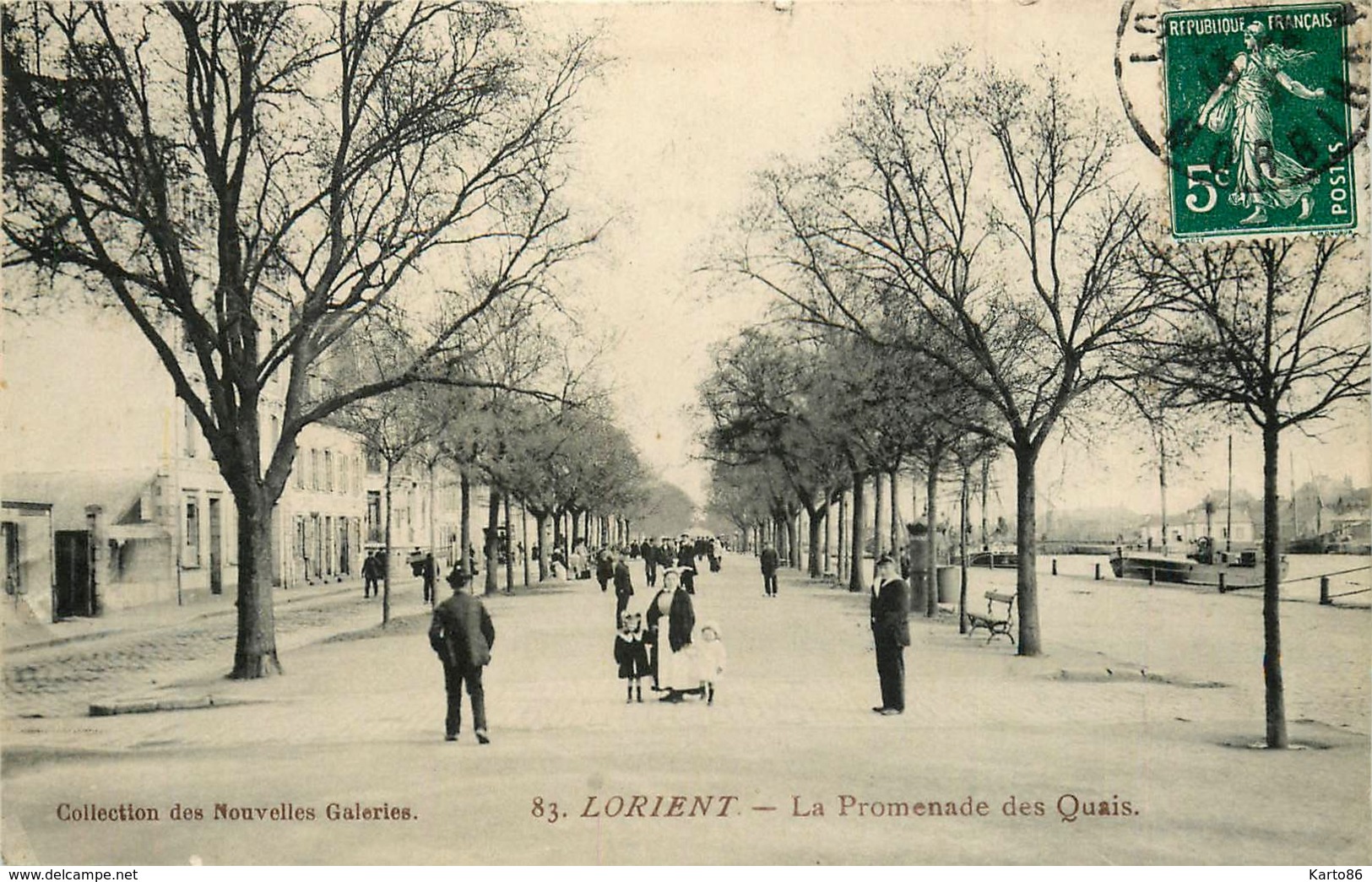 Lorient * La Promenade Des Quais * Animé - Lorient