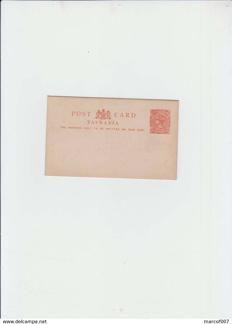 EP - Tasmania One Penny Postal Stationary - Unposted - Covers & Documents