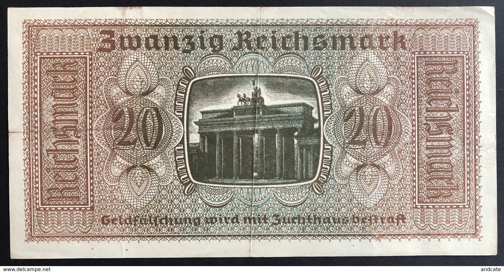 Germany 20 Reichsmark 1940 - 1945 - 20 Reichsmark