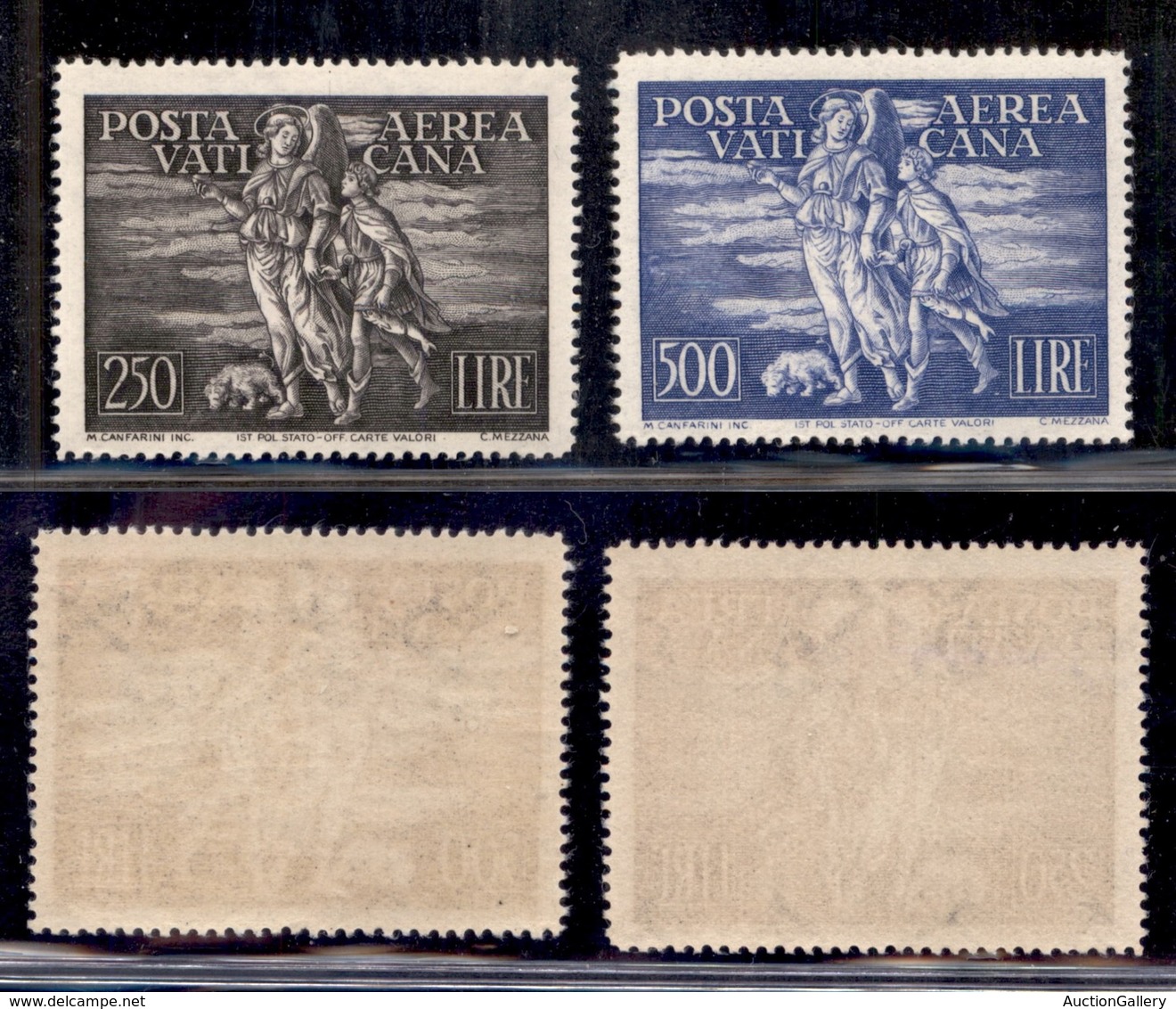 VATICANO - 1948 - Tobia (16/17-Aerea) - Serie Completa - Gomma Integra (700) - Sonstige & Ohne Zuordnung