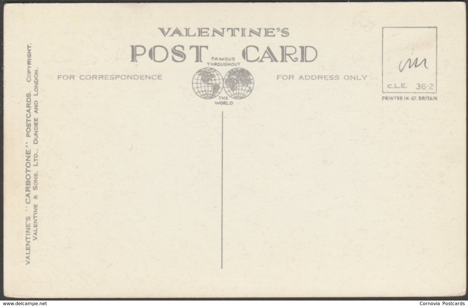 River Dart At Dittisham, Devon, 1936 - Valentine's Postcard - Other & Unclassified