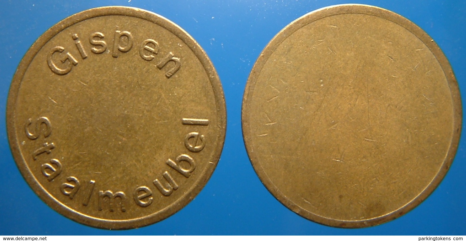 KB175-1 - GISPEN STAALMEUBEL - Culemborg Meubelfabriek - B 23.5mm - Koffie Machine Penning - Coffee Machine Token - Professionali/Di Società