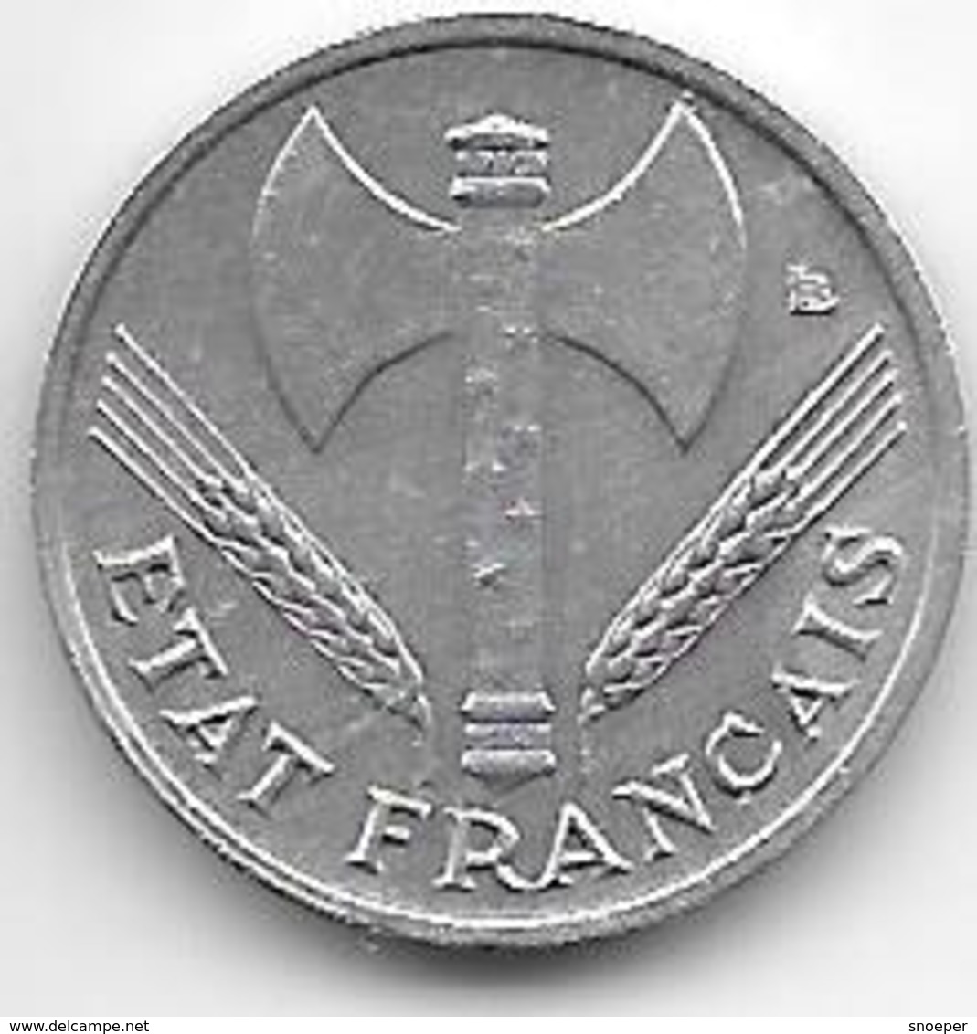 France 50  Centimes 1943  Km 914.1   Xf+ !!! - Autres & Non Classés