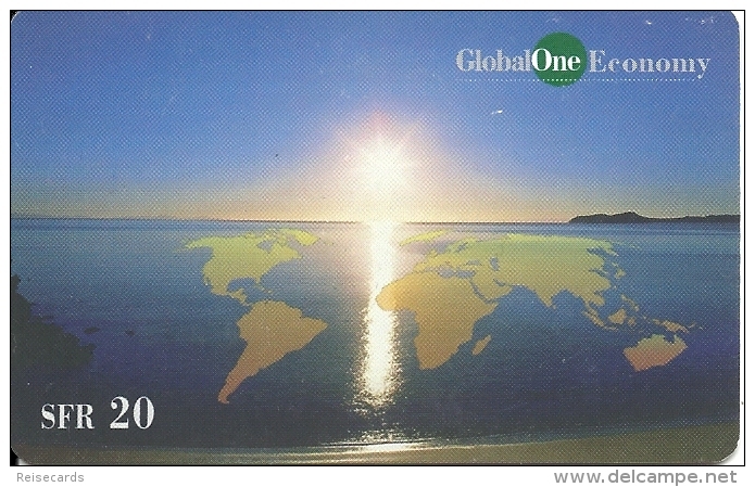 Switzerland: Prepaid GlobalOne - Sunrise 12.99 - Schweiz