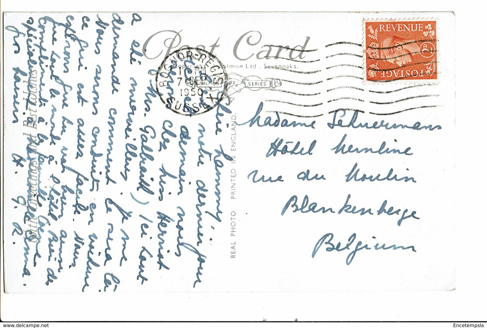 CPA - Carte Postale -Royaume Uni- Bognor Regis -East Beach And Esplanade-1950 VM1341 - Bognor Regis