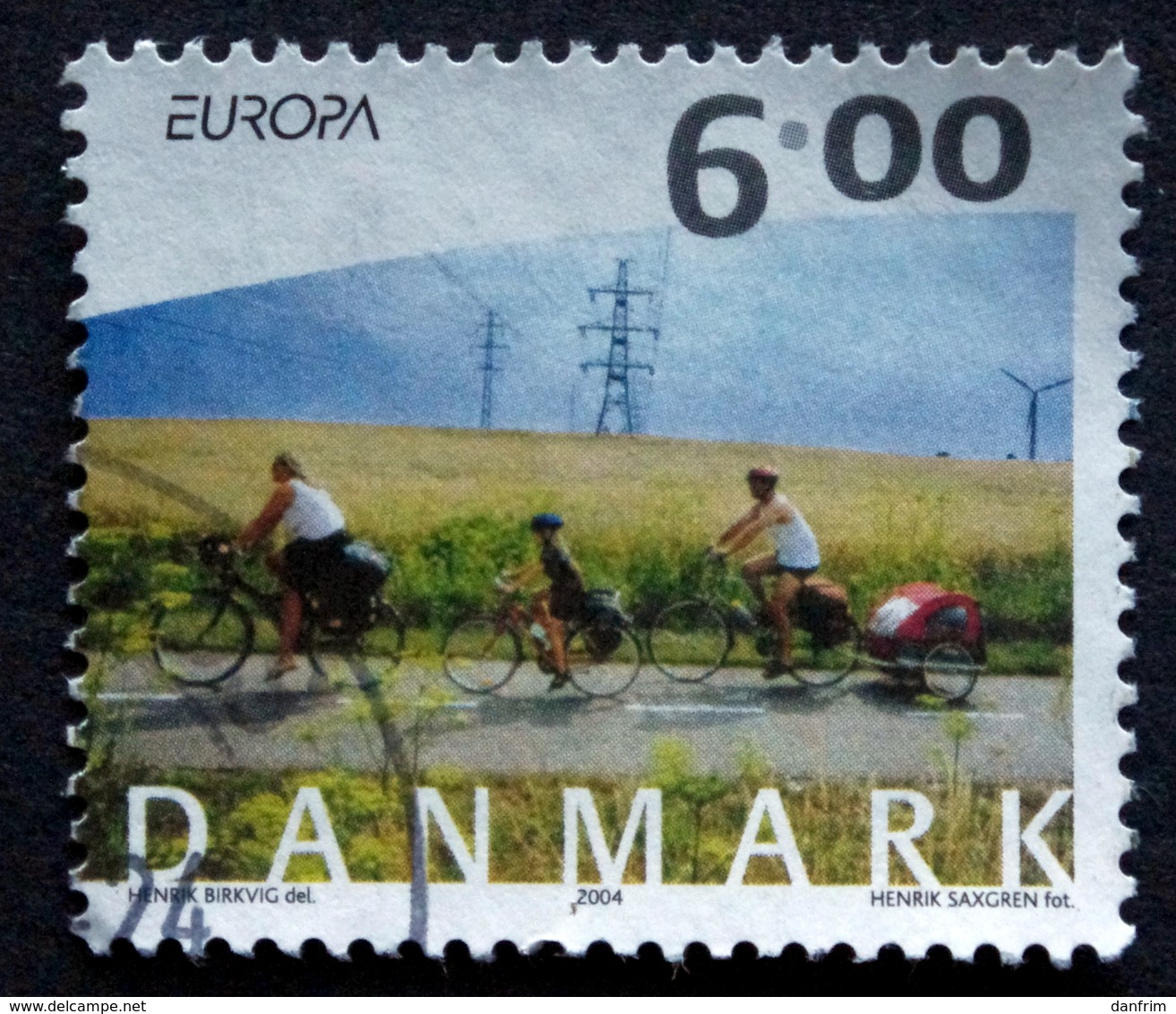 Denmark 2004 EUROPA    MiNr.1375 (O) ( Lot  L 162) - Usado