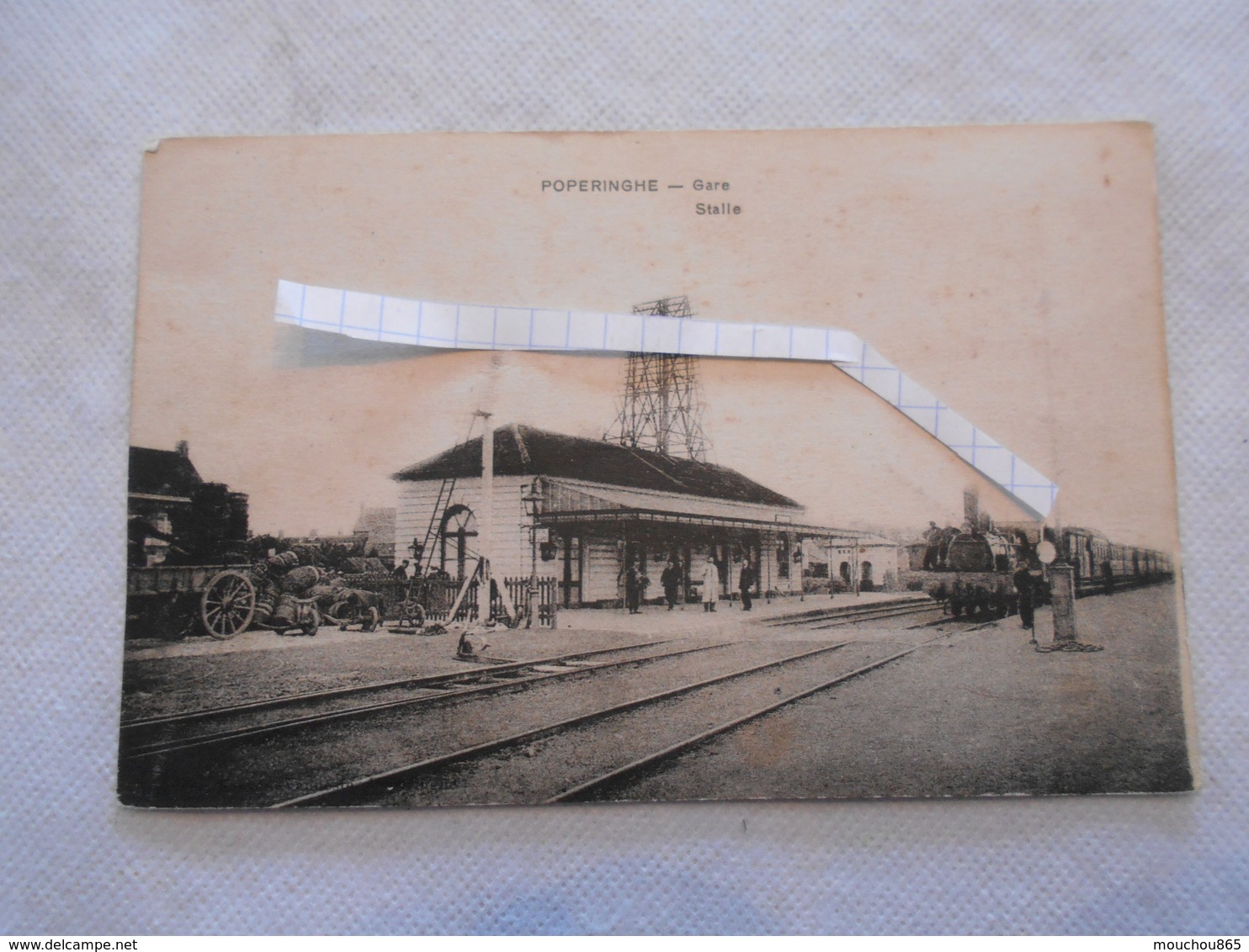 Popeinghe La Gare  Staile Train - Poperinge