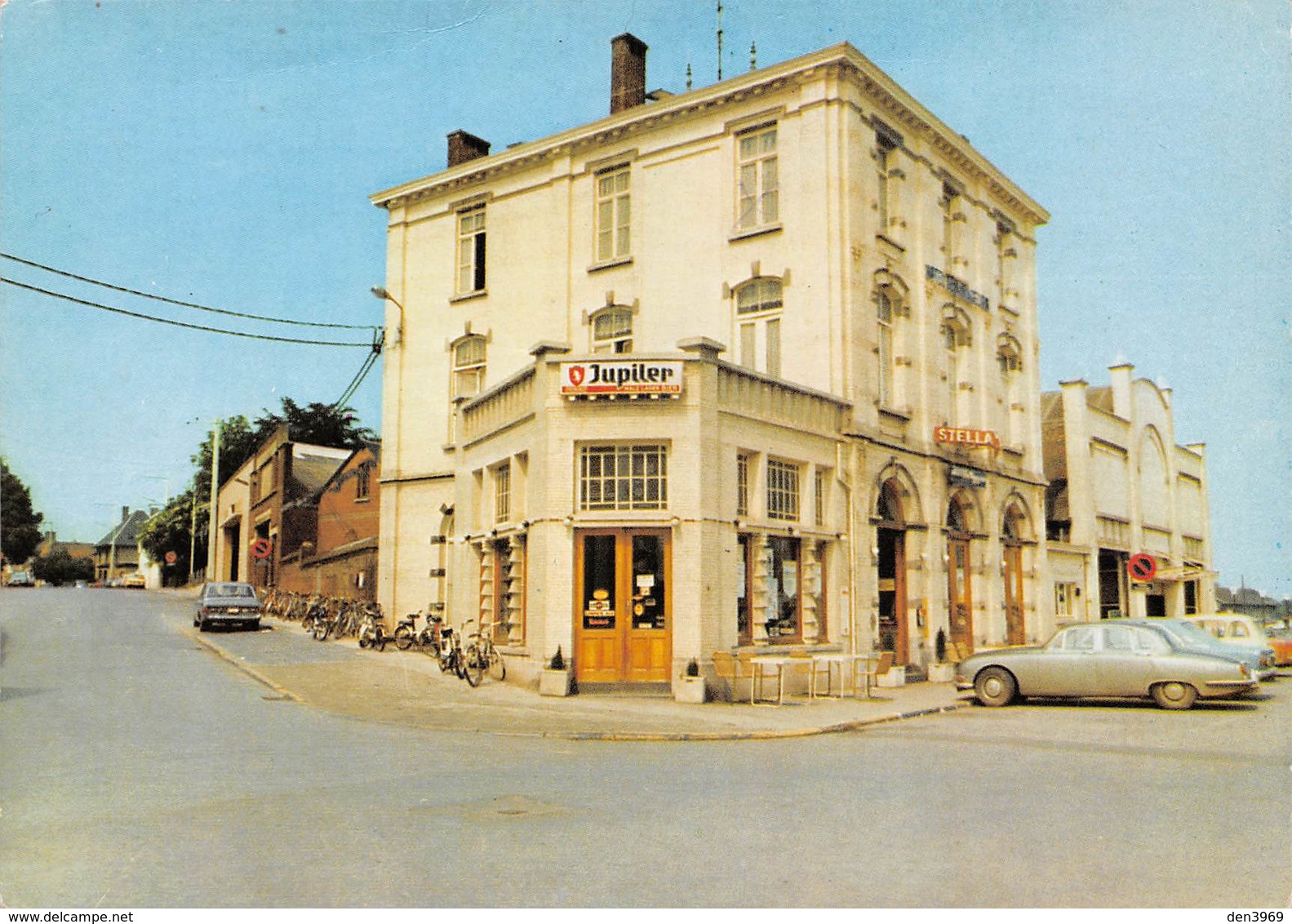 Belgique - GEMBLOUX - Hötel Des Voyageurs, En Face De La Gare - Café-Restaurant - Cartes-Vues A. Smetz, Bouge - Jupiler - Gembloux