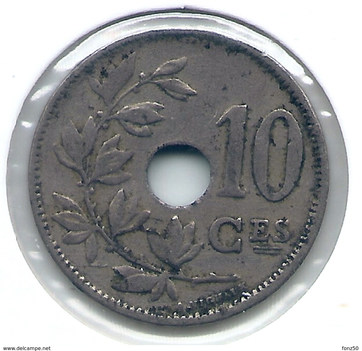 ALBERT I * 10 Cent 1920 Frans * Nr 5468 - 10 Cents