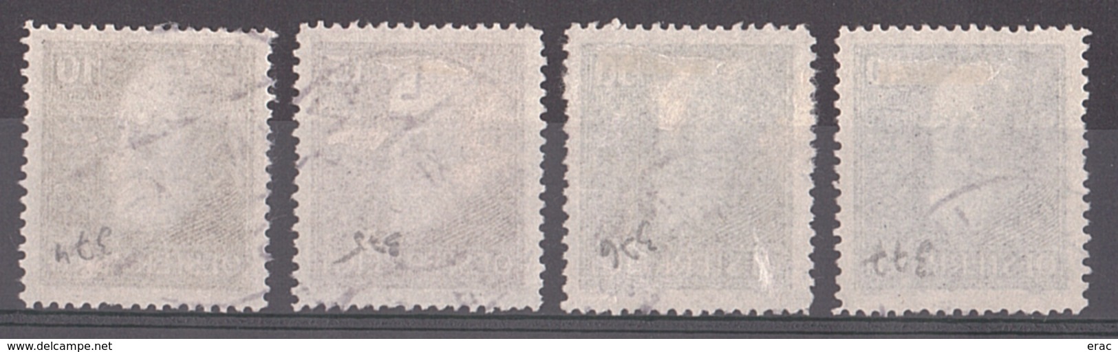 Autriche - 1928 - N° 374 à 377 Oblitérés - Président Hainish - Au Profit Des Orphelins De La Guerre - Cote 60 - Used Stamps