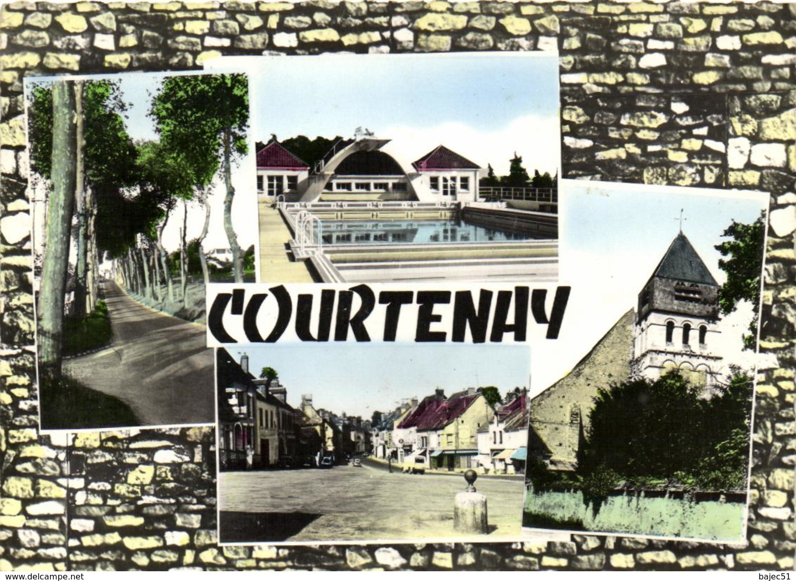 1 Cpsm Courtenay - Courtenay