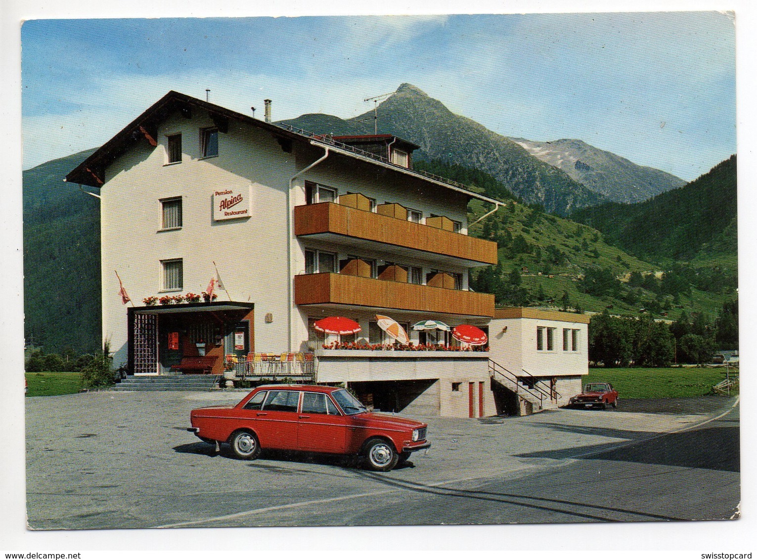 ULRICHEN Hotel Alpina Auto - Ulrichen