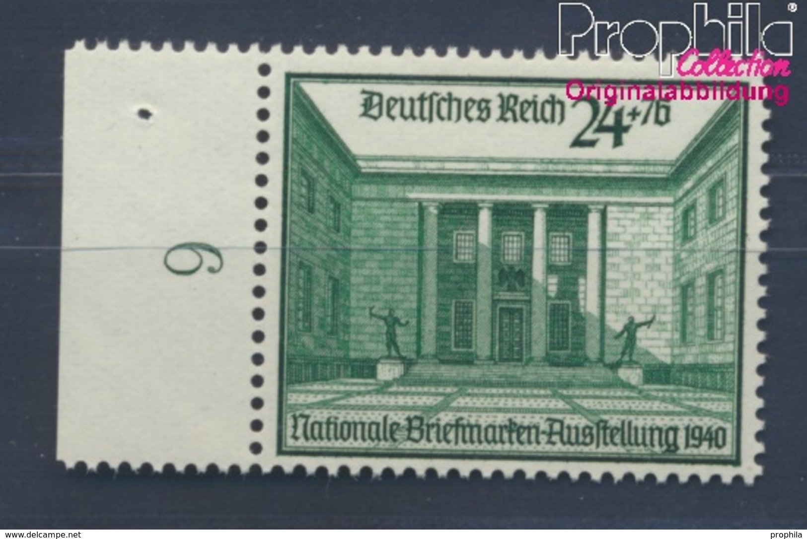 Deutsches Reich 743 (kompl.Ausg.) Postfrisch 1940 Nat. Briefmarkenausstellung (8496889 - Neufs