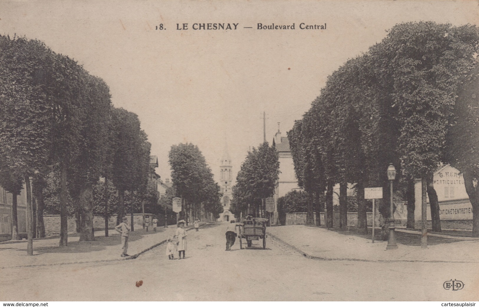 Le Chesnay : Boulevard Central - Le Chesnay