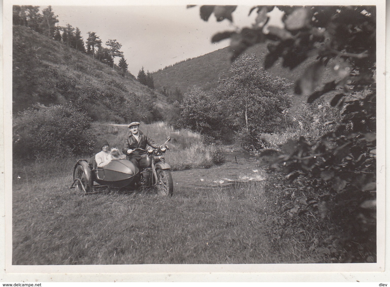Side-Car - Photo Format 8.5 X 12 Cm - Ciclismo