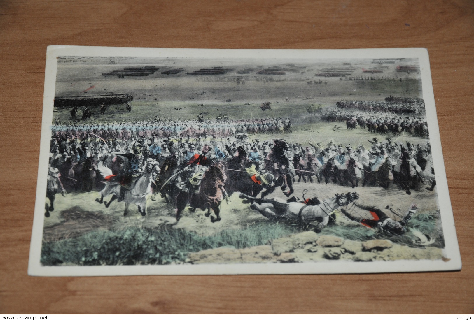 8193-    WATERLOO 1815, LE MARECHAL NEY CHARGEANT A LA TETE DE LA GARDE - Waterloo