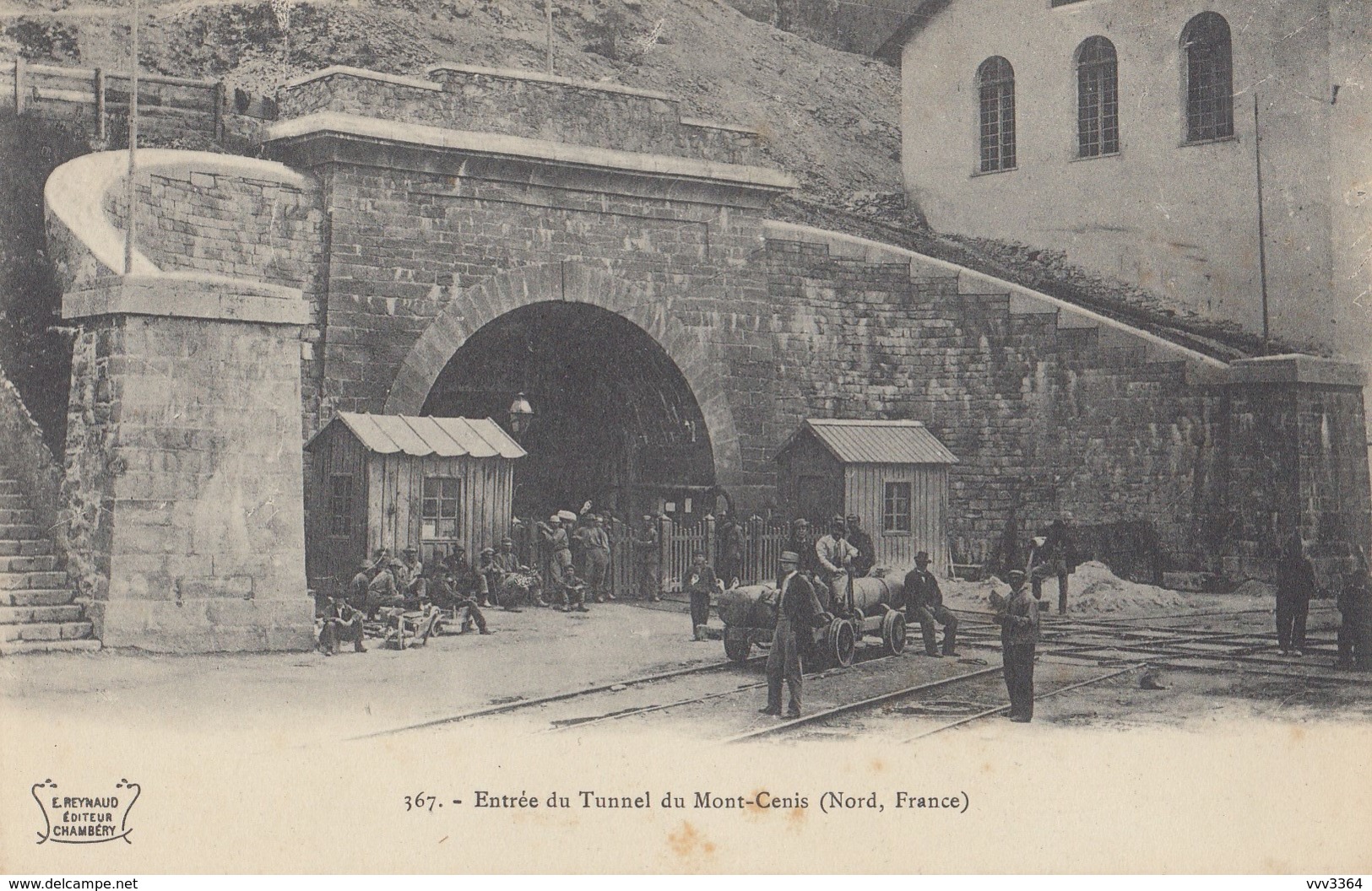 TUNNEL Du MONT-CENIS: Entrée Du Tunnel (Nord - France) - Sonstige & Ohne Zuordnung