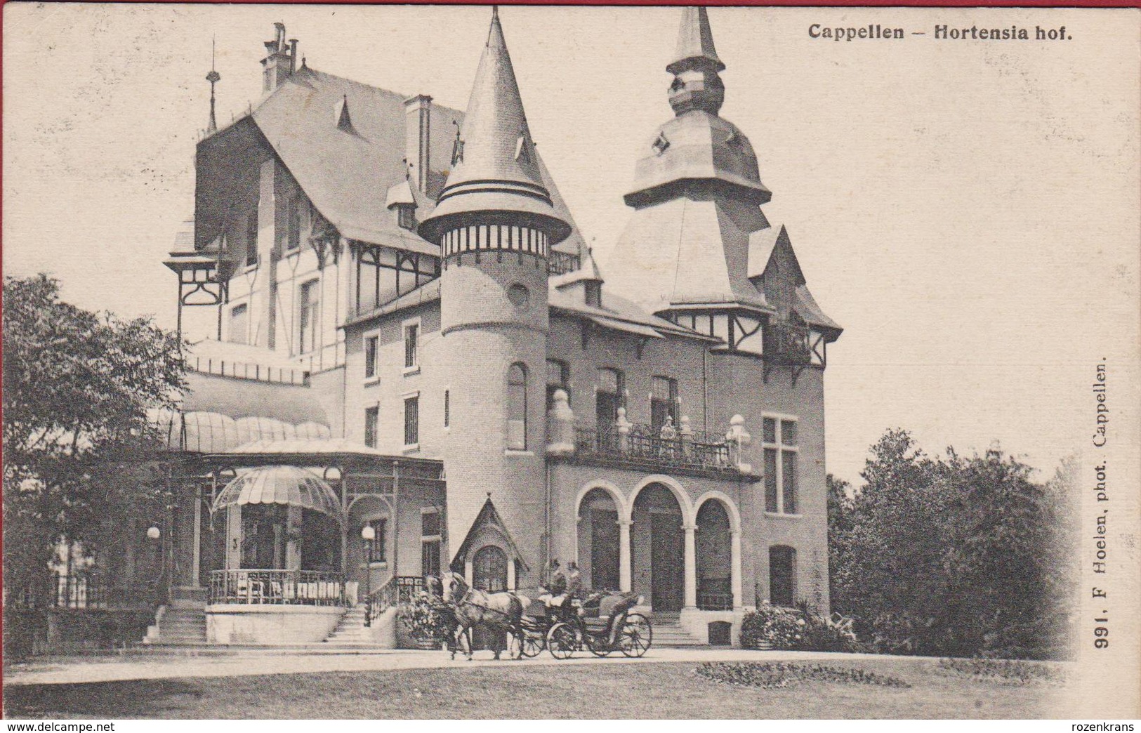 Kapellen Cappellen Hortensia Hof (zeer Goede Staat) Villa Kasteel Chateau - Kapellen