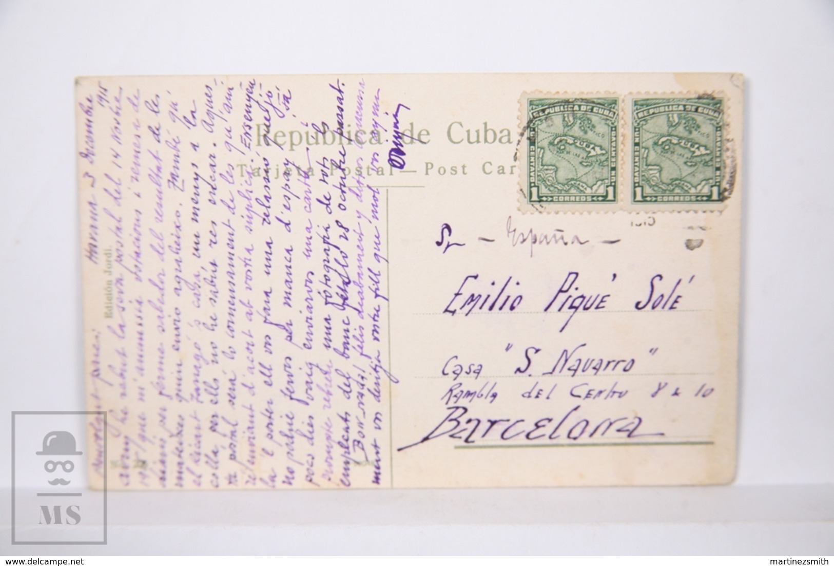 Postcard - Postal Cuba - Habana EVista / View From Casa Blanca - Year 1915 - Cuba