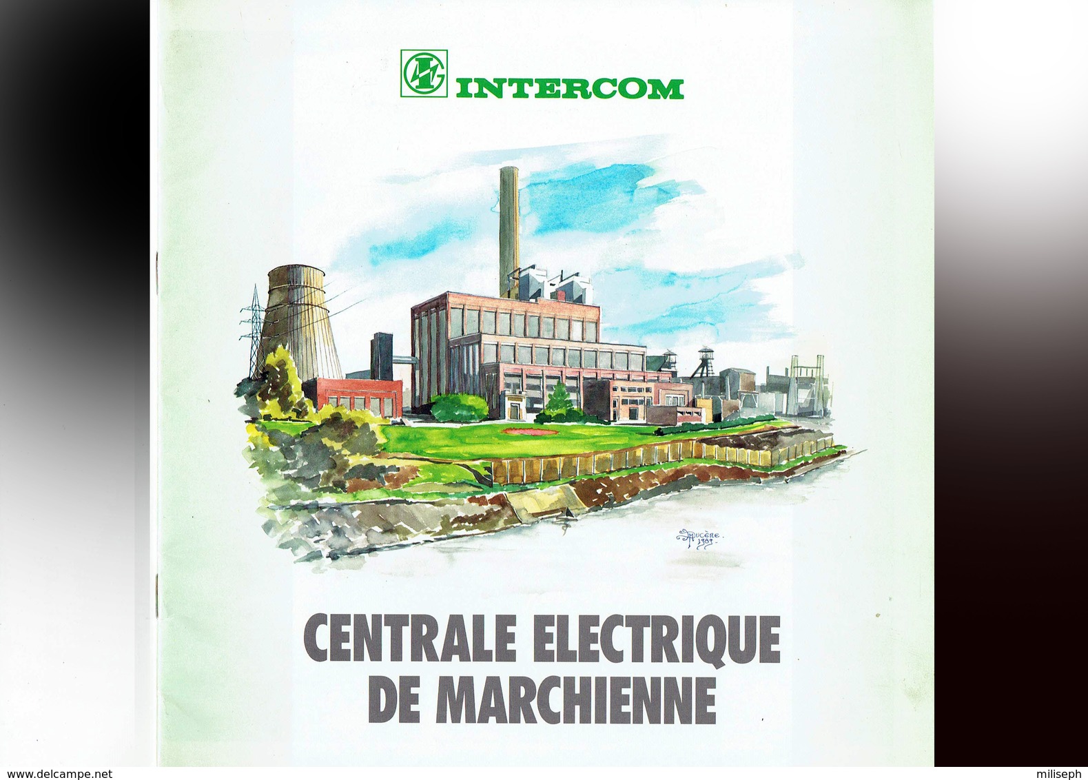 INTERCOM - Centrale Electrique De Marchienne - Fonctionnement De La Centrale Avec Schémas Et Photos Couleurs -   (4471) - Autres & Non Classés