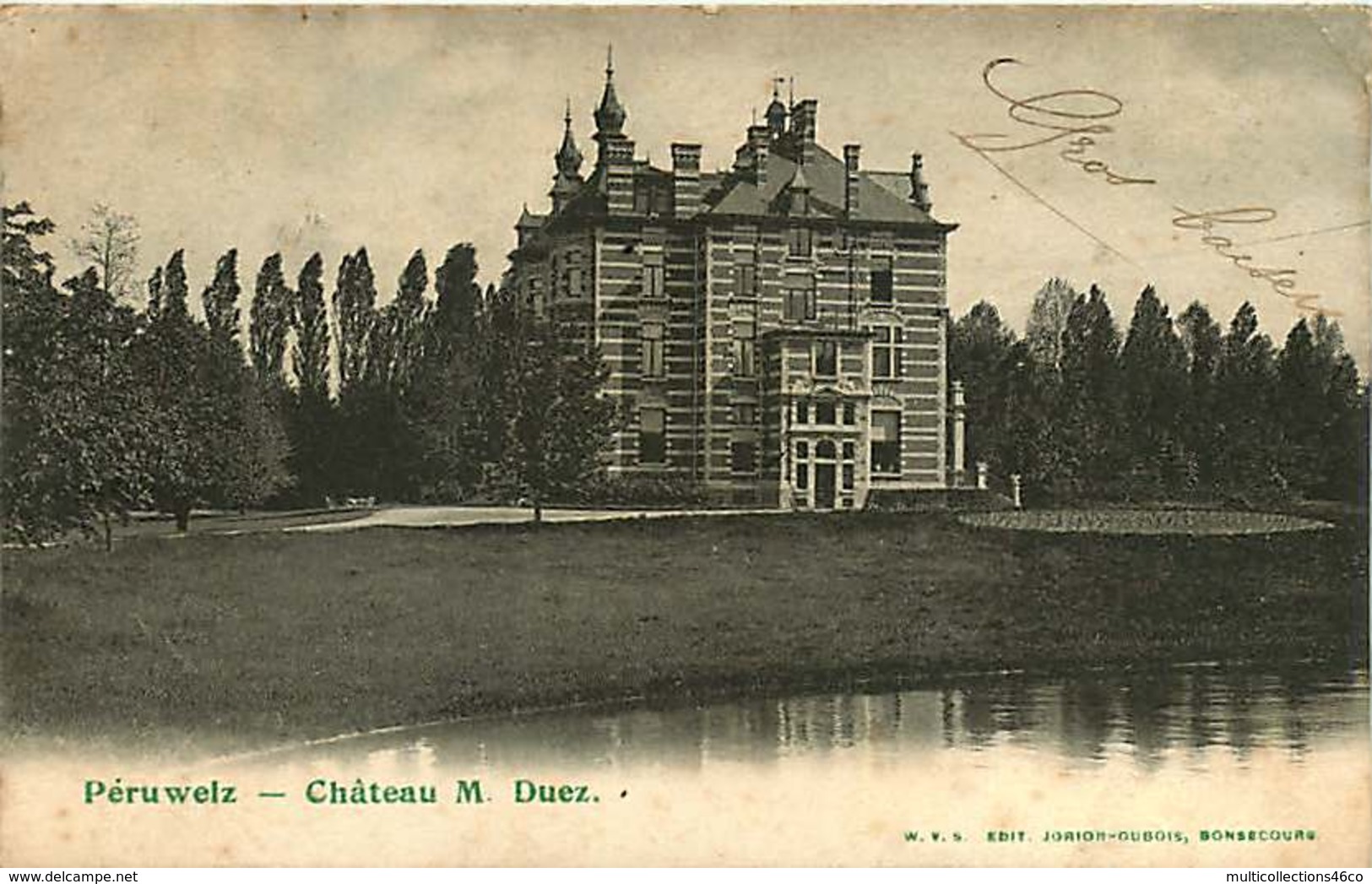 130319C - BELGIQUE HAINAUT - PERUWELZ Château M DUEZ - Péruwelz