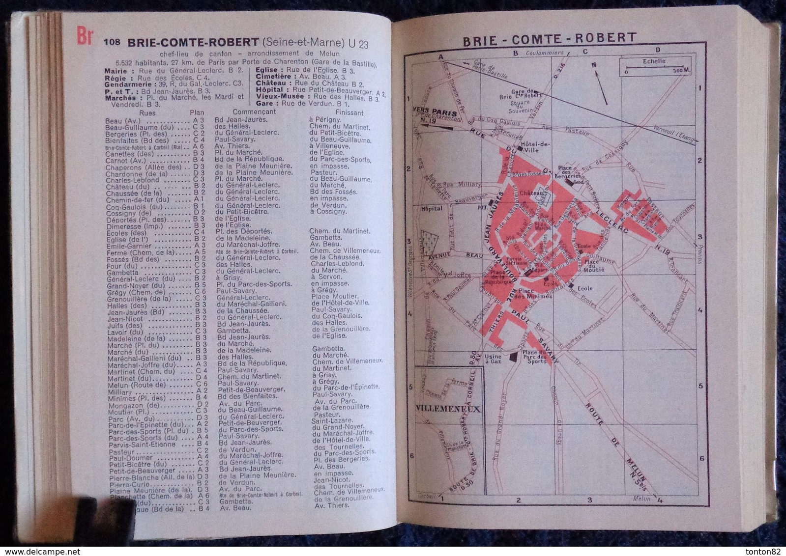 Guide Commode De La Banlieue De PARIS - 180 Communes - André Leconte Éditeur - ( 1965 ) . - Voyages