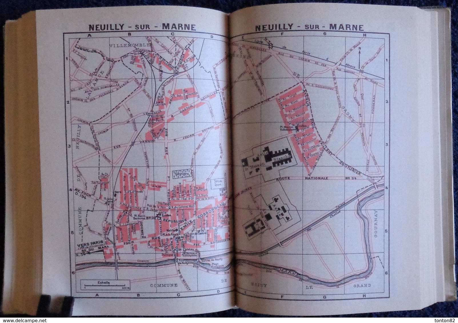 Guide Commode de la Banlieue de PARIS - 180 Communes - André Leconte Éditeur - ( 1965 ) .