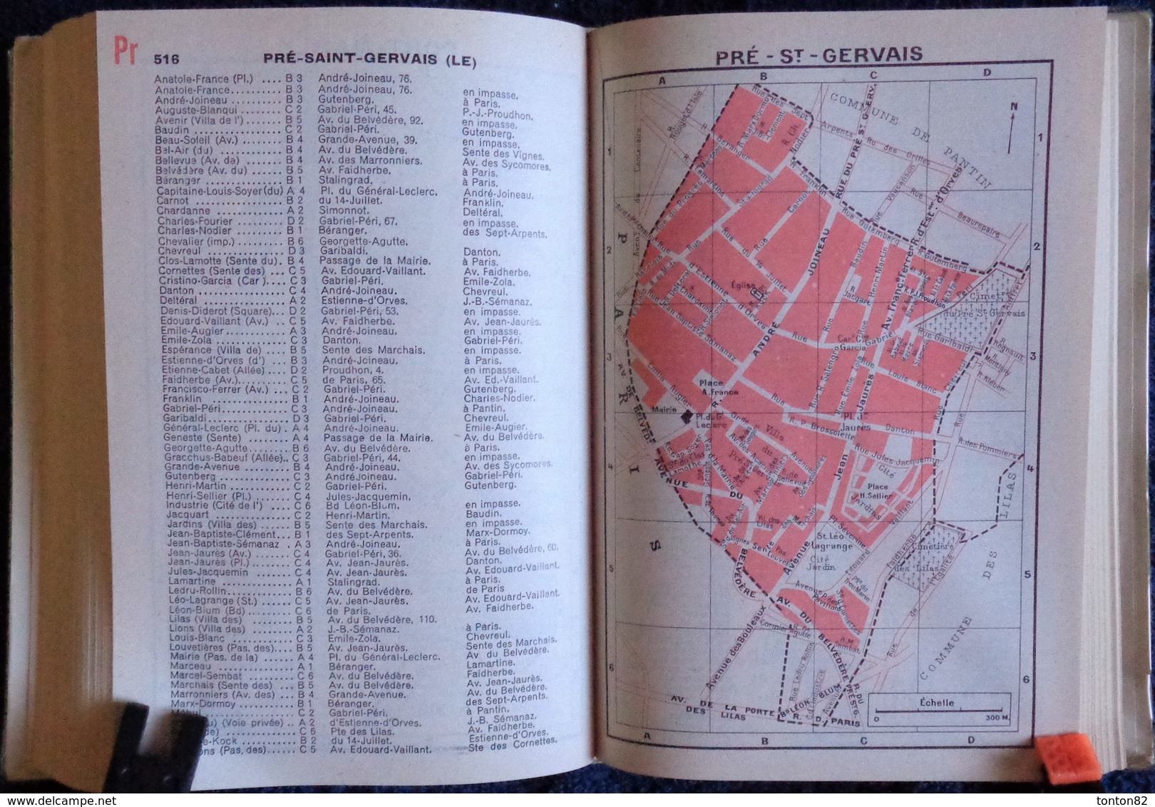 Guide Commode de la Banlieue de PARIS - 180 Communes - André Leconte Éditeur - ( 1965 ) .