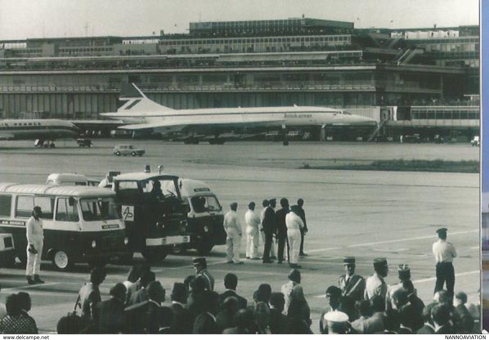 CP AVION CONCORDE BRITISH AIRWAYS F-WTSA PARIS ORLY  9/1973  EDITION TAXIWAY - 1946-....: Ere Moderne