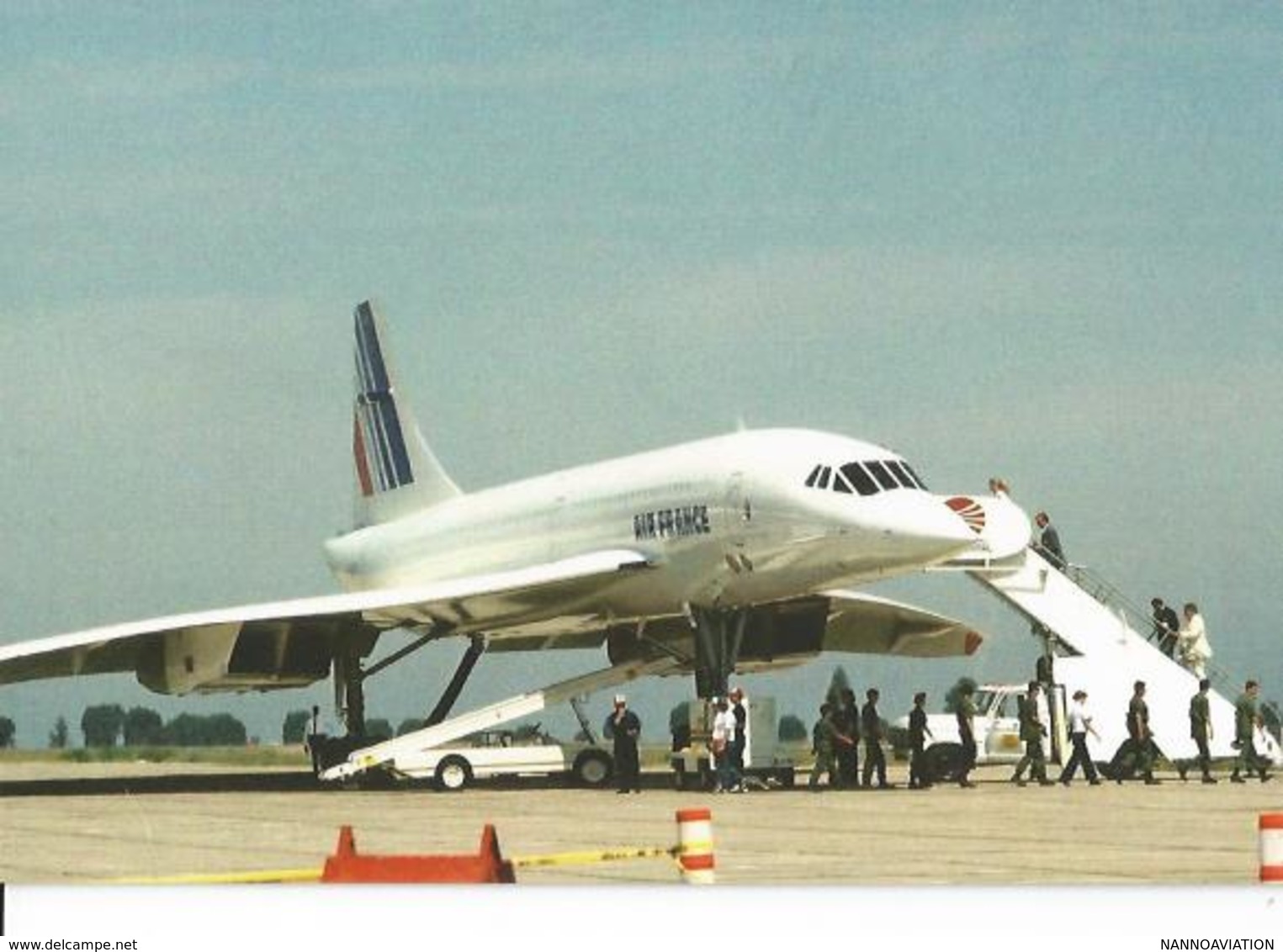 CP AVION CONCORDE AIR FRANCE  F-BVFF SAN DIEGO USA AIR SHOW 1988  EDITION TAXIWAY - 1946-....: Ere Moderne