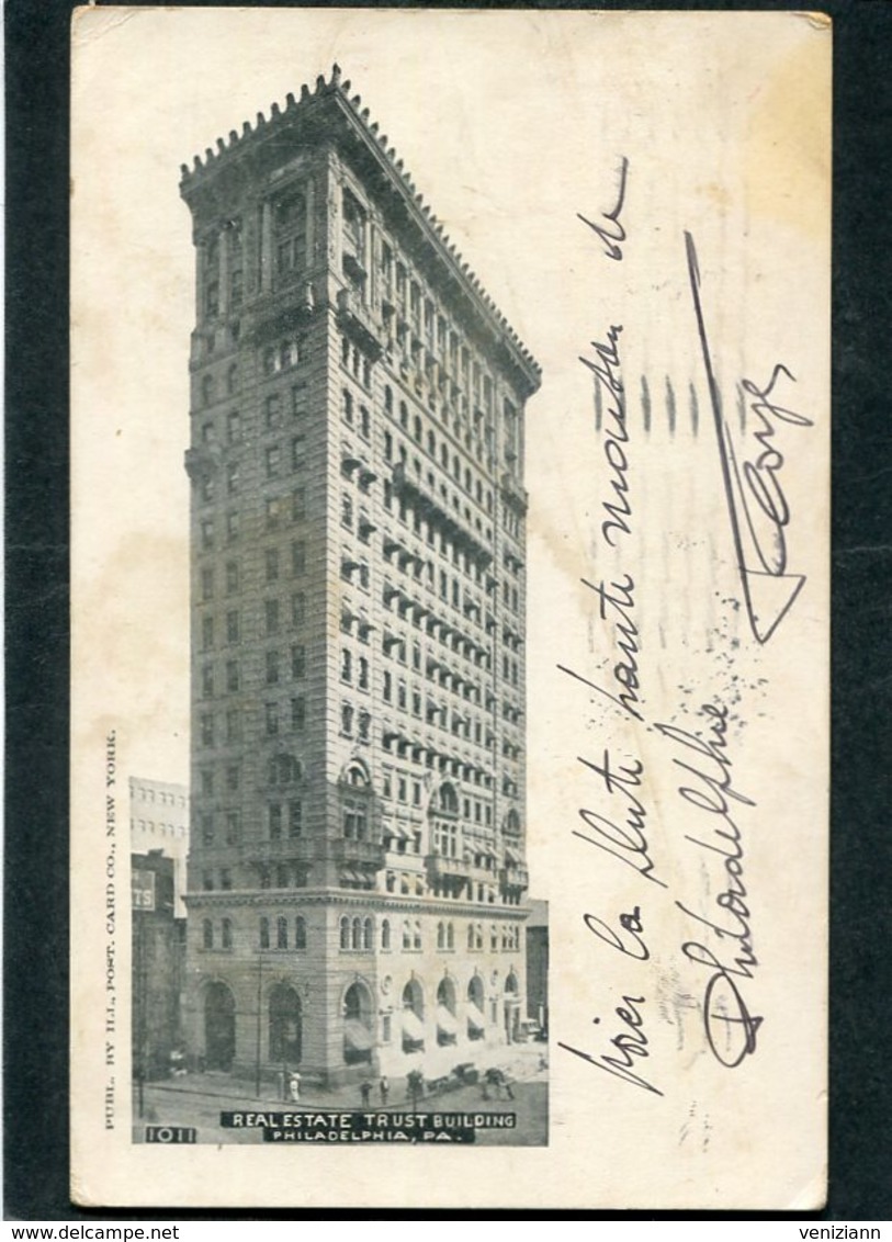 CPA - Real Estate Trust Building, PHILADELPHIA  (dos Non Divisé) - Philadelphia