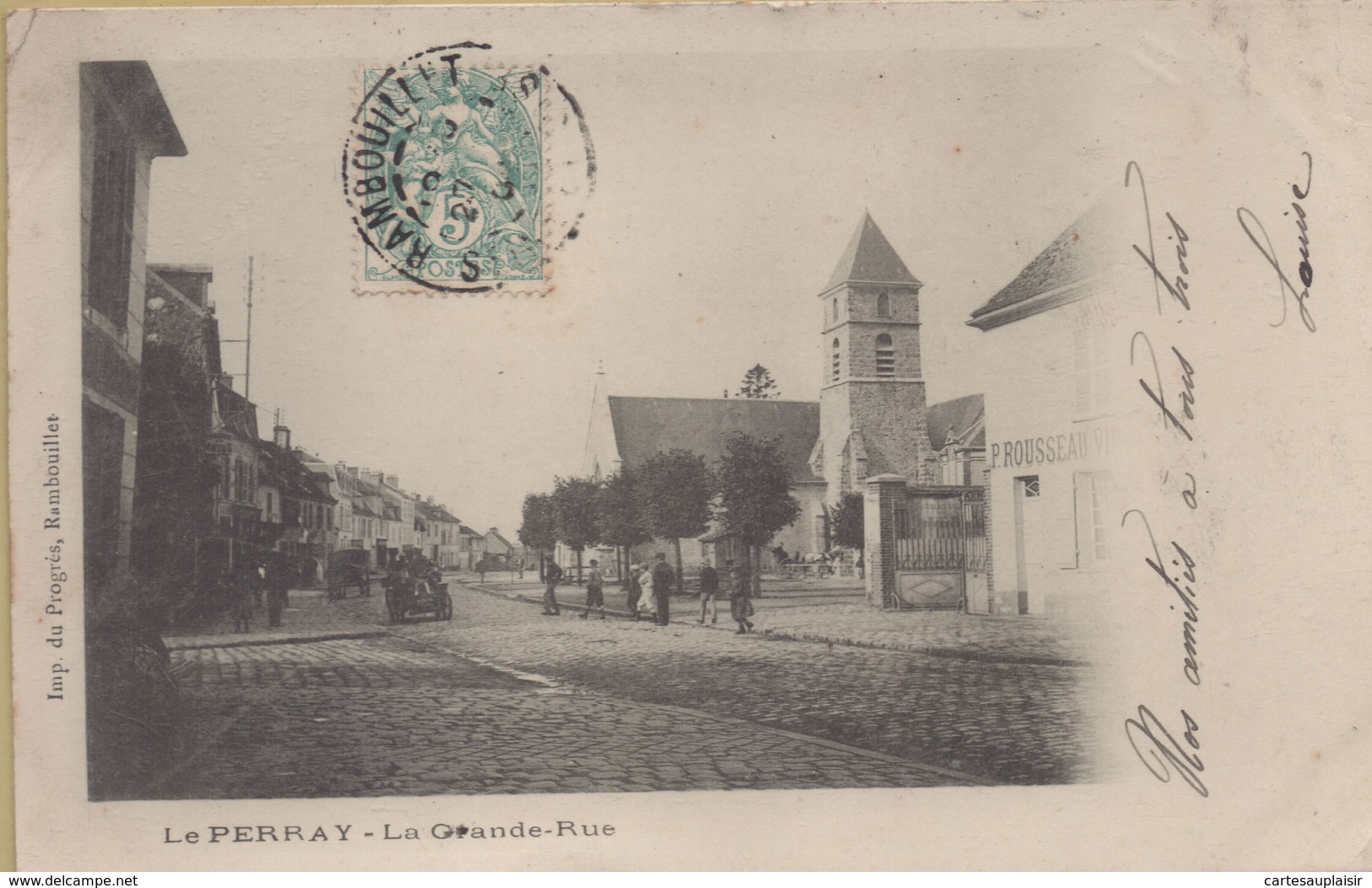 Le Perray-en-Yvelines : Le Perray - La Grande Rue - Le Perray En Yvelines