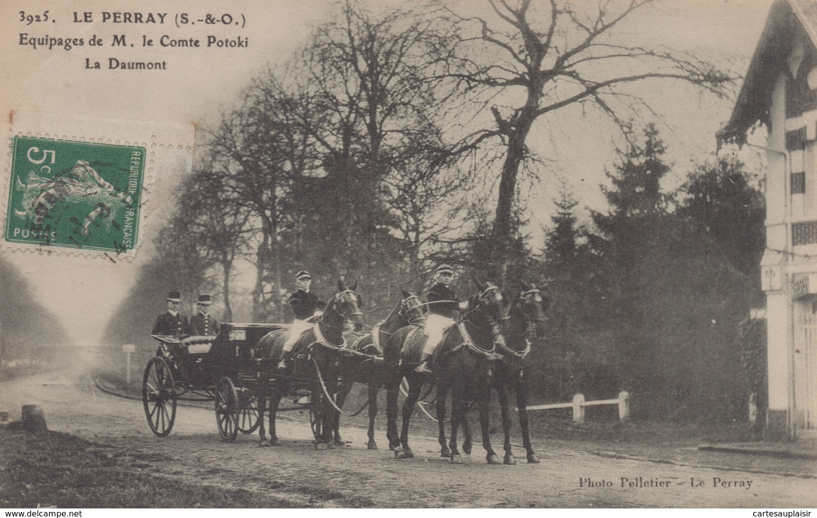 Le Perray-en-Yvelines : Le Perray - Equipages De M. Le Comte Potoki - Le Daumont - Le Perray En Yvelines