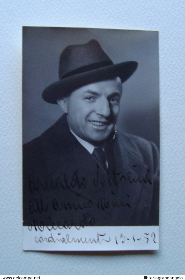 Autografo Arnaldo Voltolini Tenore Regio Teatro Parma 1952 Lirica - Altri & Non Classificati