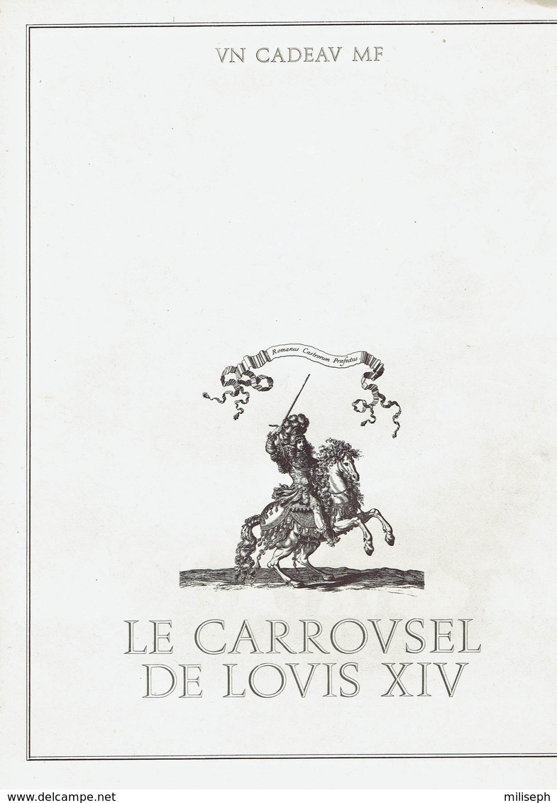 Extrait De La Revue M.F - Le Carrousel De Louis XIV -   (4473) - Histoire